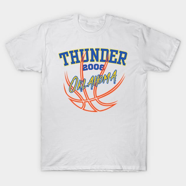 oklahoma city thunder T-Shirt by soft and timeless